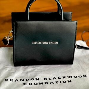 Brandon Blackwood End Systemic Racism Tote *near new with dustbag*